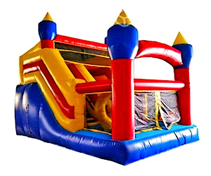 Juego inflable 5 x 3 mts más turbina