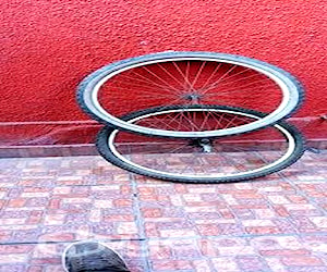 Rueda de bicicleta de aluminio aro 26