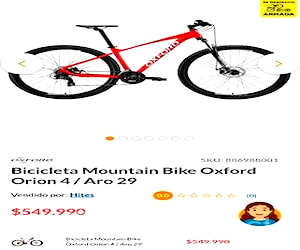 Bicicleta Oxford aro 29