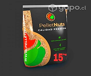 Pellet de cáscara de nuez