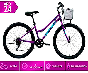 Bicicleta oxford luna aro 24