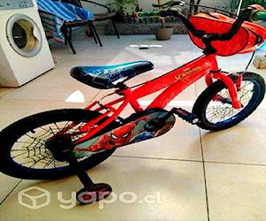 Bicicleta Spiderman Aro 16