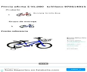 Bicicletas nuevas a 50% precio mercado