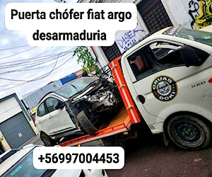 Puerta chofer Fiat argo desarmadurías