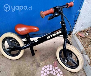 Bicicleta niños sin pedales run ride 520 10" negro