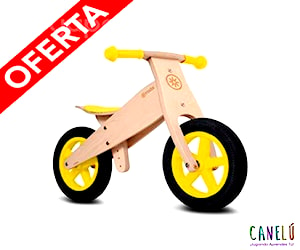 Bicicleta De Madera Para Niñ@s Roda Clásica