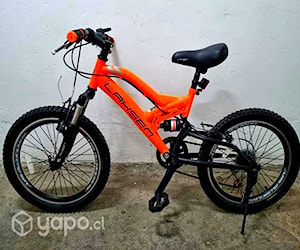 Bicicleta semi nueva marca Lashen aro 20