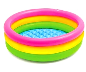 Piscina Inflable Para Bebes 3 Anillos 60cm