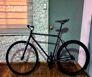 Bicicleta Single Speed Negro Mate