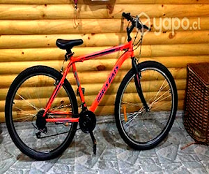 Bicicleta horus naranja.