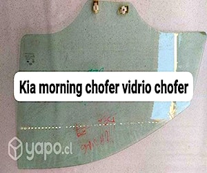 Vidrio chofer Kia morning