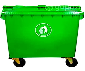 Contenedor de Basura 1100 Litros Verde