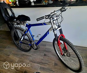 Bicicleta con silla niño