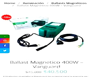 Balastros electrónicos