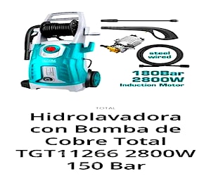 Hidrolavadora total 2800w