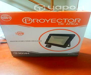 Proyector led con sensor de movimiento