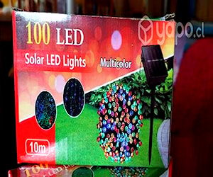 Luces led solares 10 metros