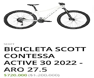 Bicicleta Scoot Active 30