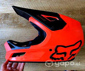 Casco Bicicleta Fox Rampage Naranja XL