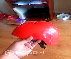 Casco rojo