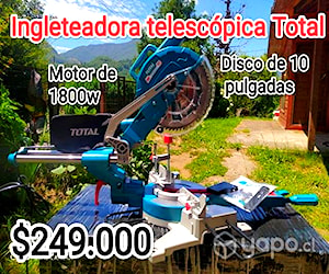 Ingleteadora telescópica Total 1800w