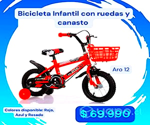 Bicicleta infantil aro 12