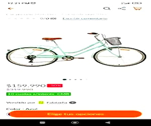 Se vende bicicleta de paseo aro 29