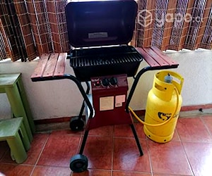 Parrilla a gas Mister Beef con balón de Gas