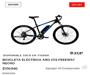 Bici electrica oxford