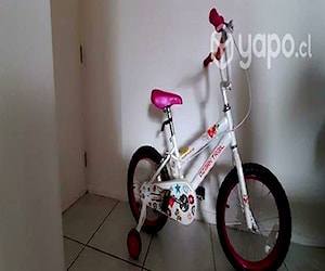 Bicicleta aro 12 color blanco