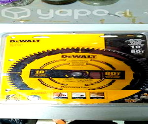 Discos sierra dewalt 10 pulgads