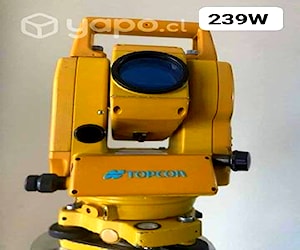 Estacion topcon 239 w certificada-calibrada