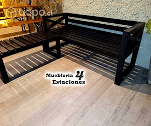 <p>Juego de Terraza Modena Negro</p>