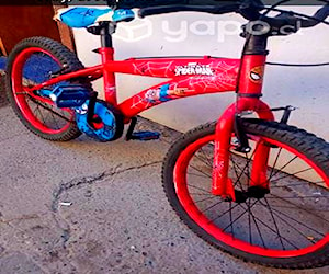 Bicicleta marca lasen spiderman aro 20 &#34;