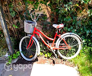 Bicicleta Oxford Cruiser de paseo roja aro 24