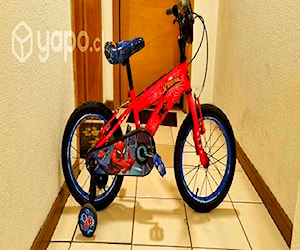 Bicicleta niño Lahsen spiderman aro 16