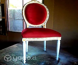 <p>Silla Estilo Luis XIV</p>