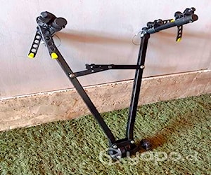 Porta bicicleta para auto con soporte de remolque