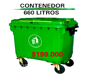 Contenedor 660 litros