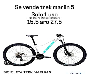 Bicicleta TREK MARLIN 5 Aro 27.5 / Talla 15.5