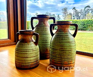 Jarrones decorativos de ceramica