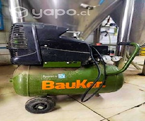 Compresor portátil BAUKER 2 HP 25 litros