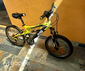 Bicicleta jeep aro 20 bicolor