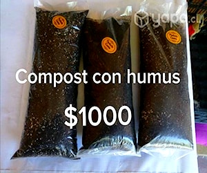 Compost con humus de lombriz