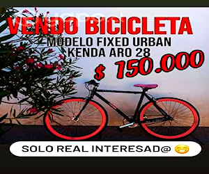 Bicicleta fixed urban kenda aro 28