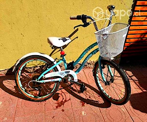 Bicicleta aro 20 Celeste niña