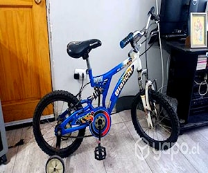 Bicicleta infantil bianchi goliat usada aro 14 16