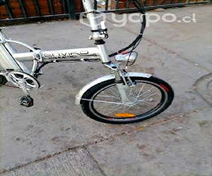 Bicicleta electrica plegable sin bateria