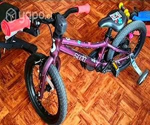 Bicicleta niña scott