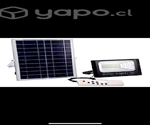 Foco solar sensor y control remoto